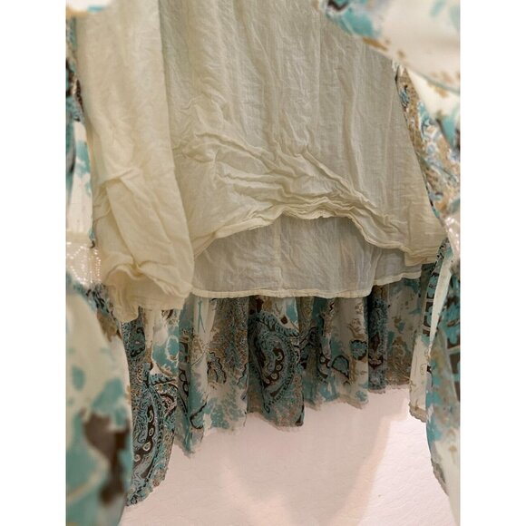 Vintage Y2K APT. 9 Womans Tiered Midi Skirt Size M Boho Festival Western Hippie - Picture 6 of 13